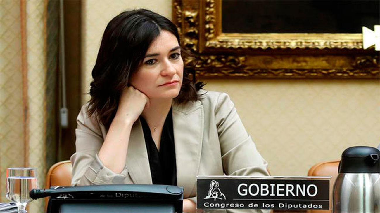La ministra de Sanidad, Consumo y Bienestar Social, Carmen Montón