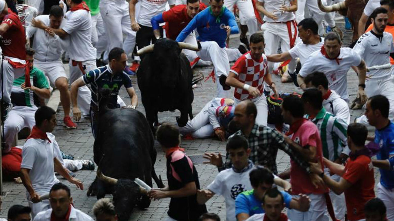 Sexto encierro de San Fermín