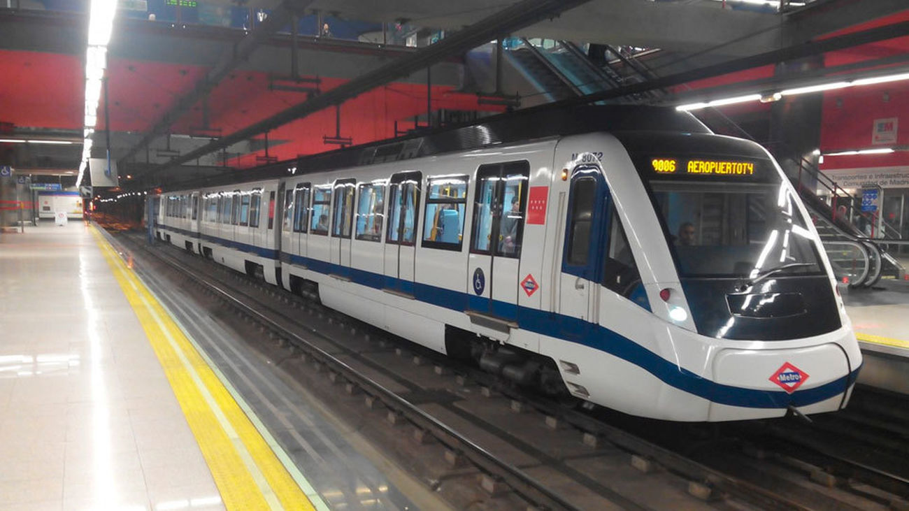 Refuerzos en la línea 8 de metro de Madrid