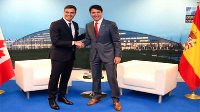 Sánchez asume el compromiso de intentar avanzar hacia el 2% del PIB en defensa