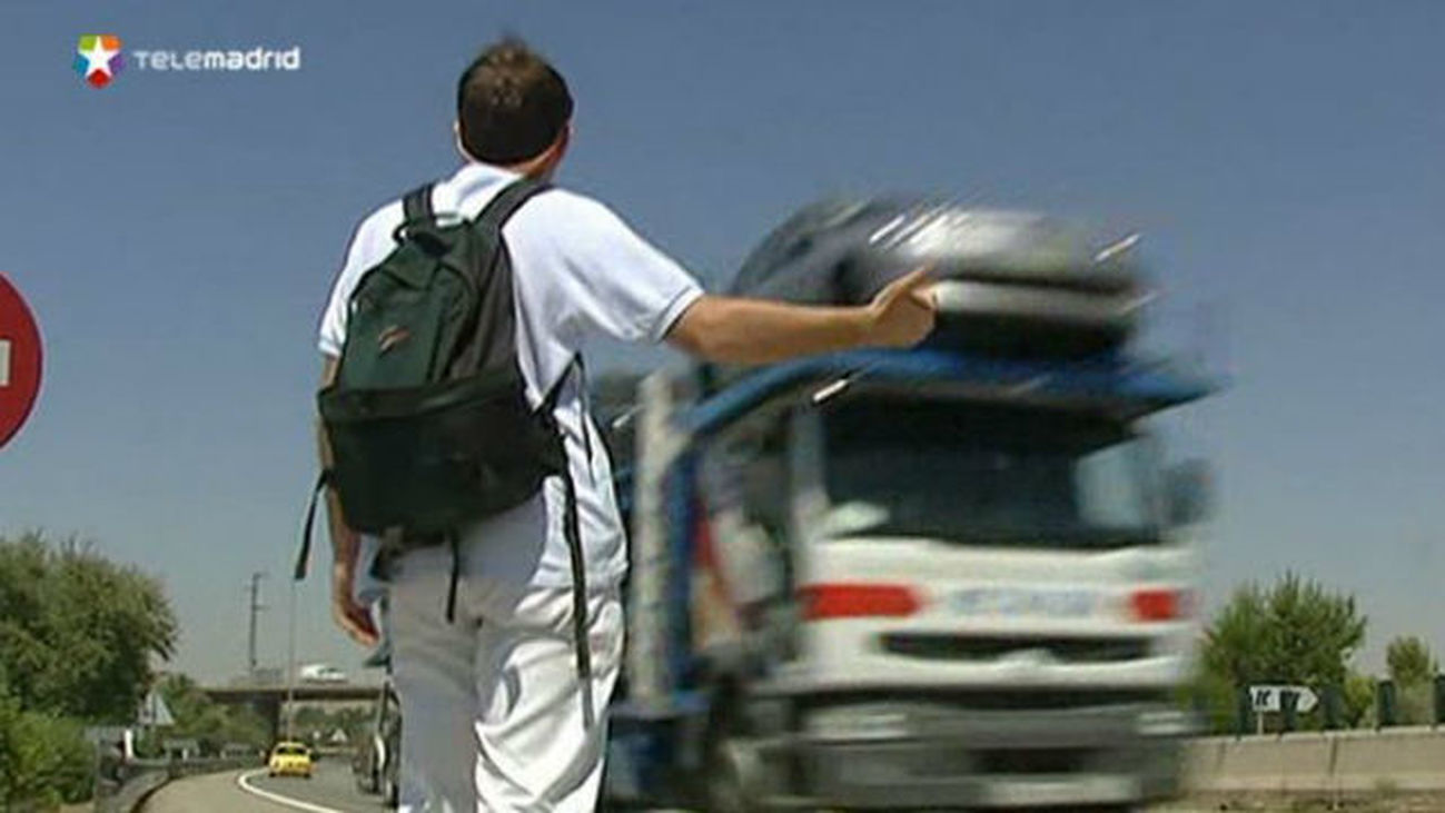 Comparten coche en El Boalo