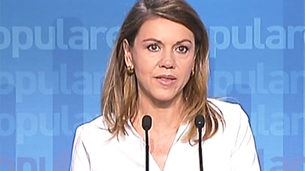 Cospedal, nueva demanda a Bárcenas y amenaza con otra para el PSOE