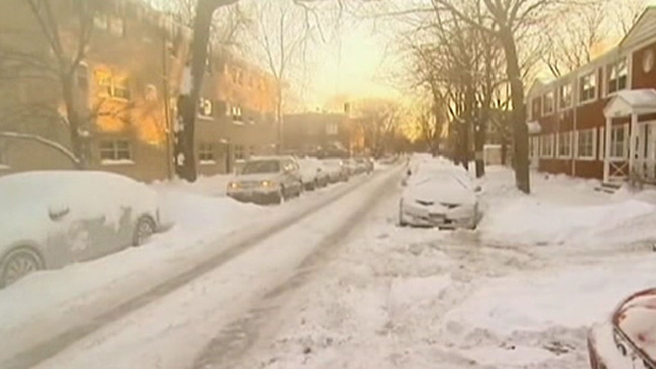 Si en España tuvieramos el temporal que está azotando Estados Unidos, las carreteras se colapsarían