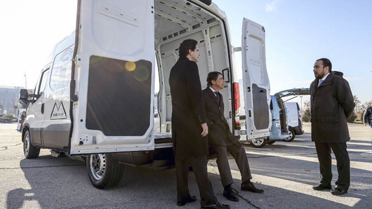 González presenta una nueva línea de ayudas a la renovación de furgonetas de reparto