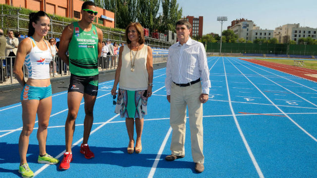 Madrid estrena pista en el Meeting de Atletismo