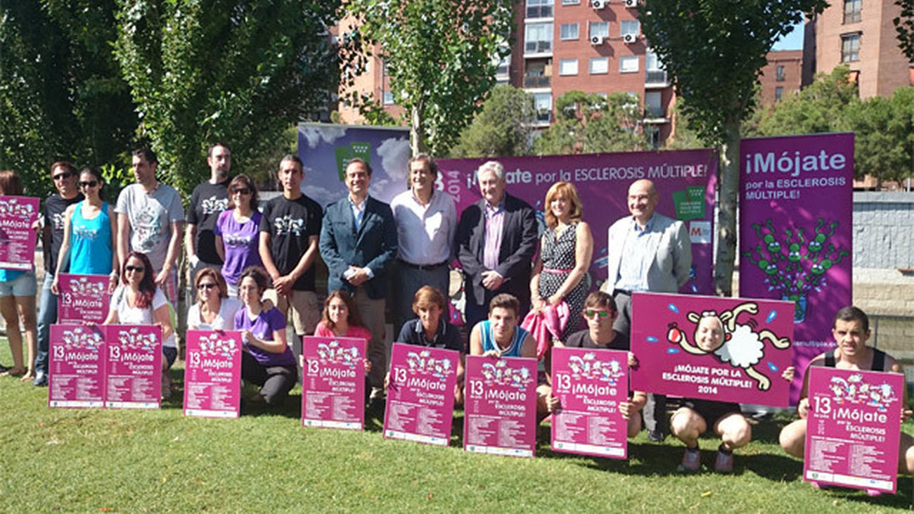 Madrid se "moja" por los 6.000 enfermos de esclerosis múltiple