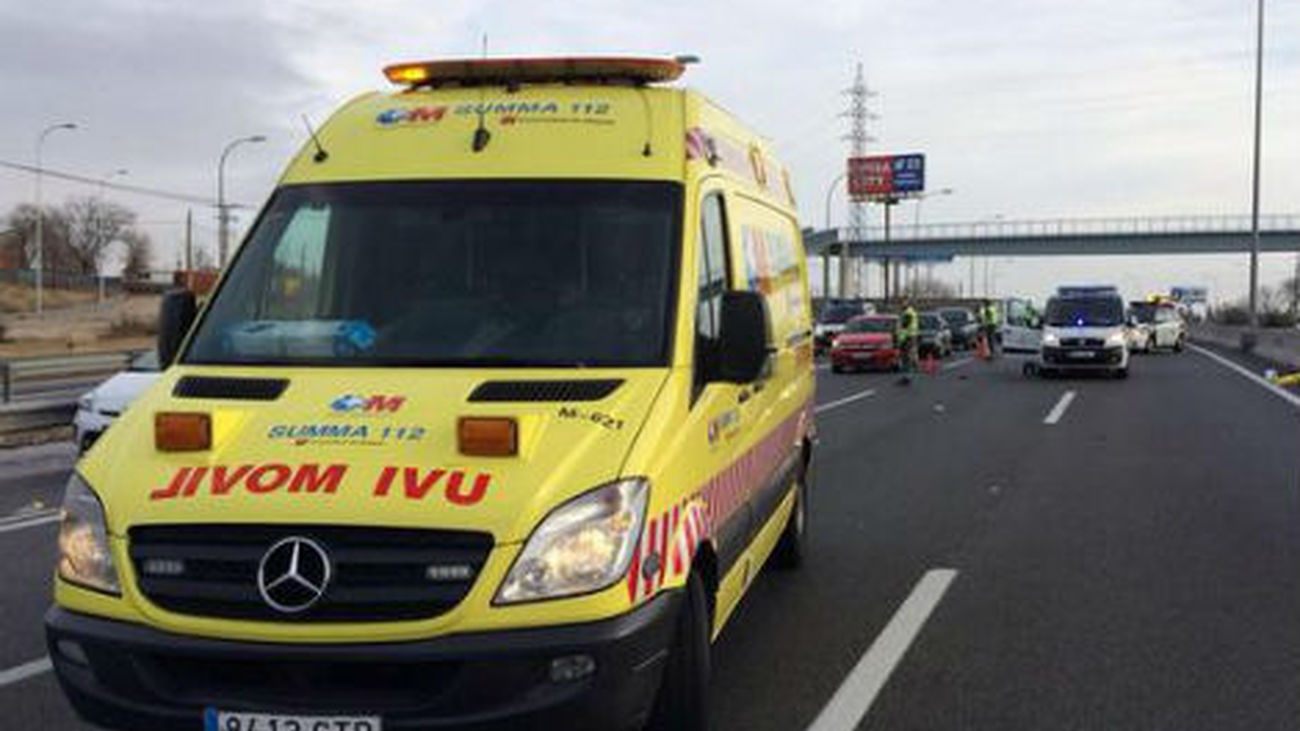 Muere un motorista y otro resulta grave en sendos accidente en Bravo Murillo y M-30