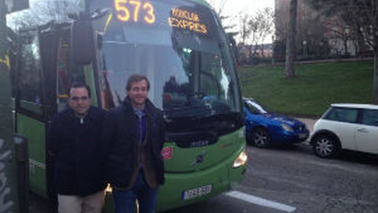 Nueva Línea Express 573 que une Boadilla con Moncloa en tan sólo 35 minutos en la hora punta