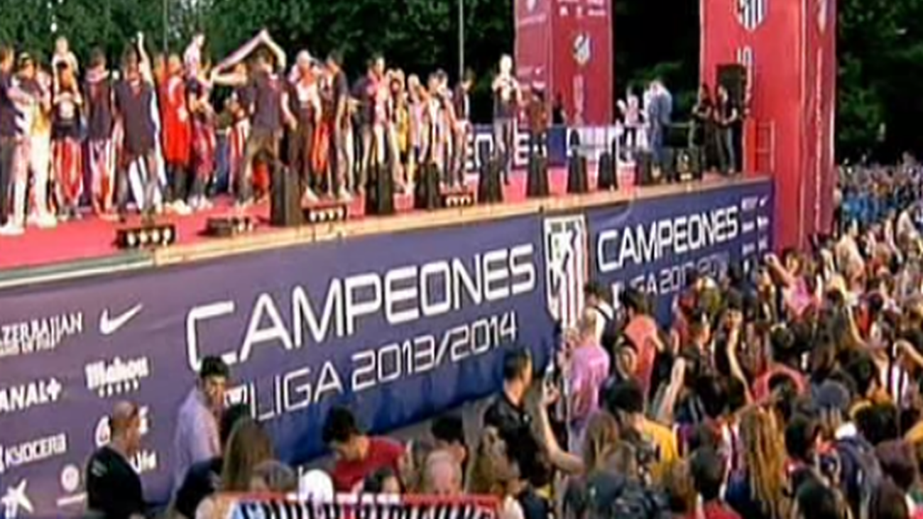 Así se vivió en Onda Madrid la celebración de la Liga del At. Madrid