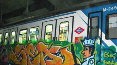 Condenado un grafitero por lesiones a un vigilante de Metro de Madrid