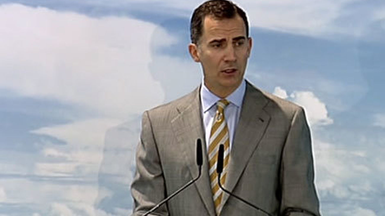 El Principe Felipe pide mas oportunidades para el talento