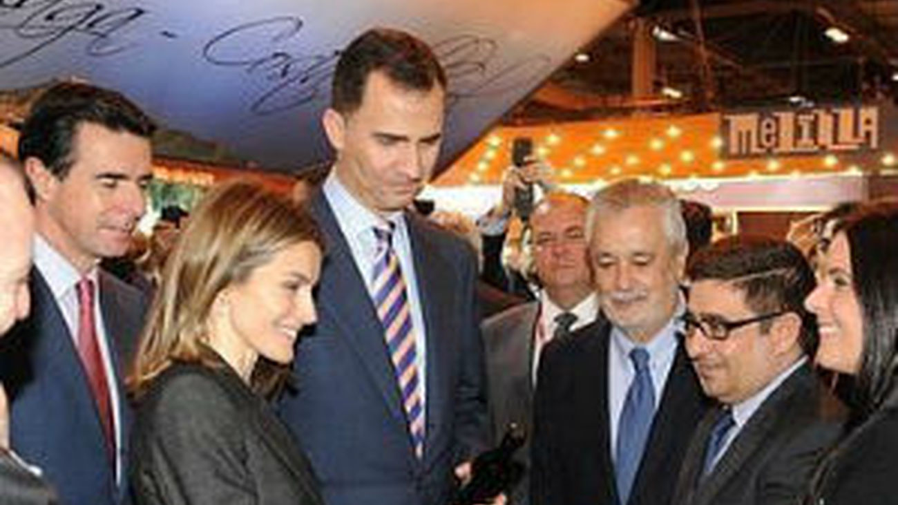 Los Principes de Asturias inauguran FITUR