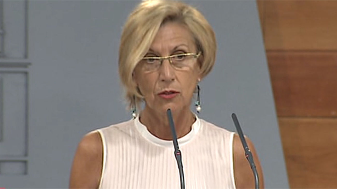 Rosa Díez le ha ofrecido su apoyo incondicional a Rajoy ante el desafío independentista