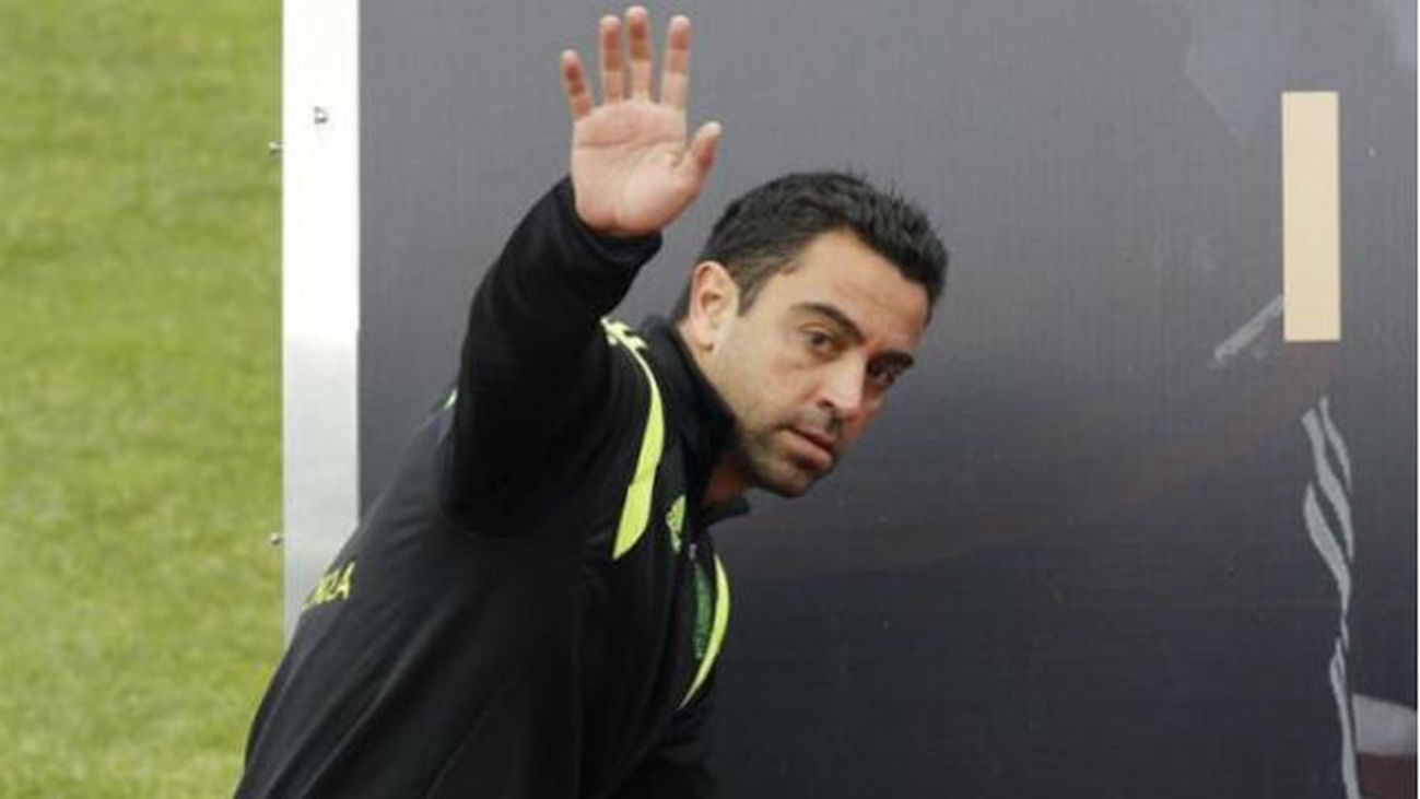 Xavi deja la selección española