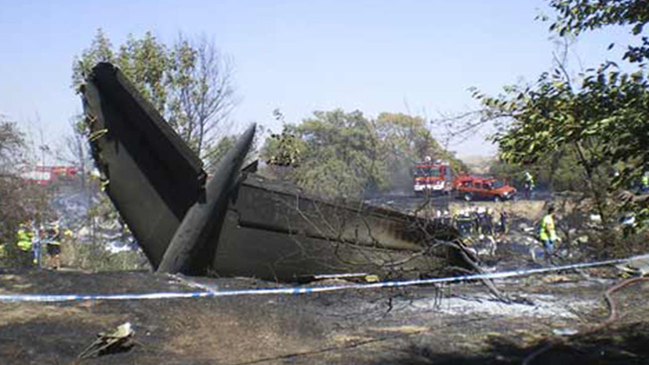 Se cumplen 6 años del trágico accidente del avión de Spanair en el aeropuerto de Barajas