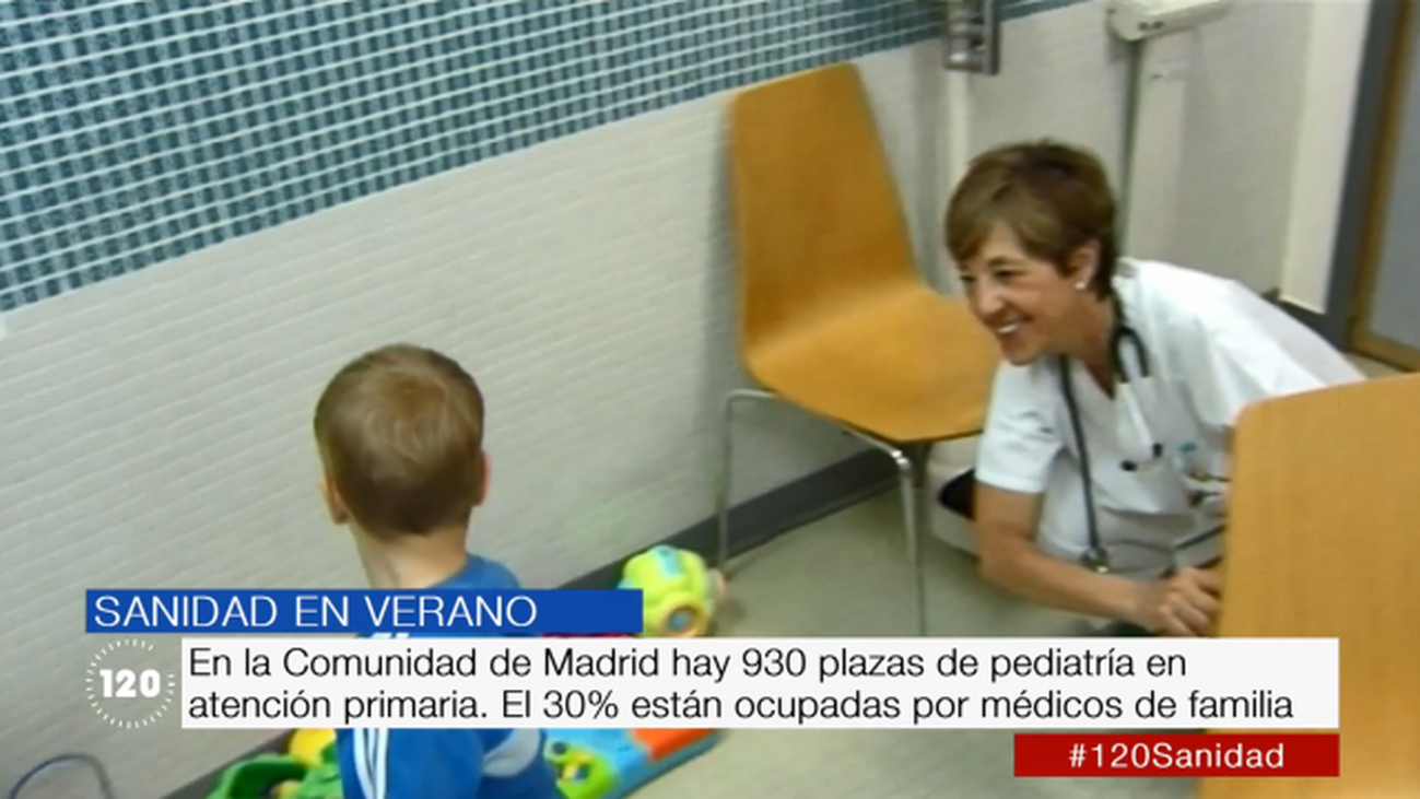 3 de cada 10 niños en Madrid no son atendidos por pediatras