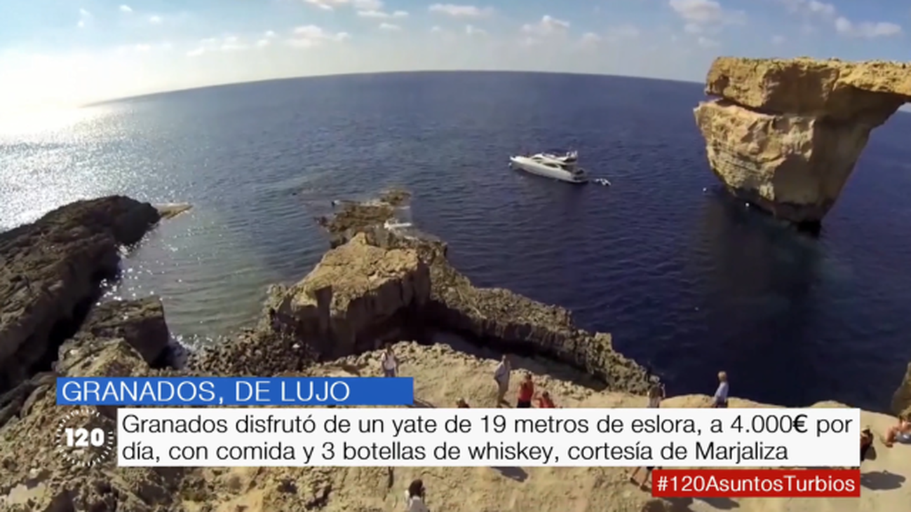 Las vacaciones de lujo de Francisco Granados