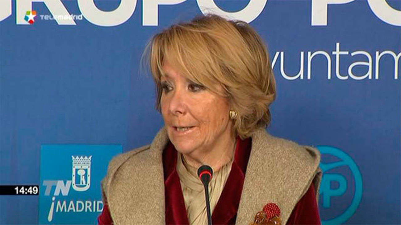 Aguirre denuncia el "nepotismo" y la "opacidad" en el Ayuntamiento de Madrid