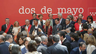 Alejandro Sanz y Javier Fernández, Medallas de Oro de la Comunidad de Madrid
