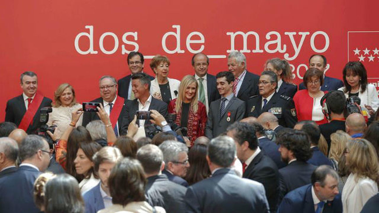 Alejandro Sanz y Javier Fernández, Medallas de Oro de la Comunidad de Madrid