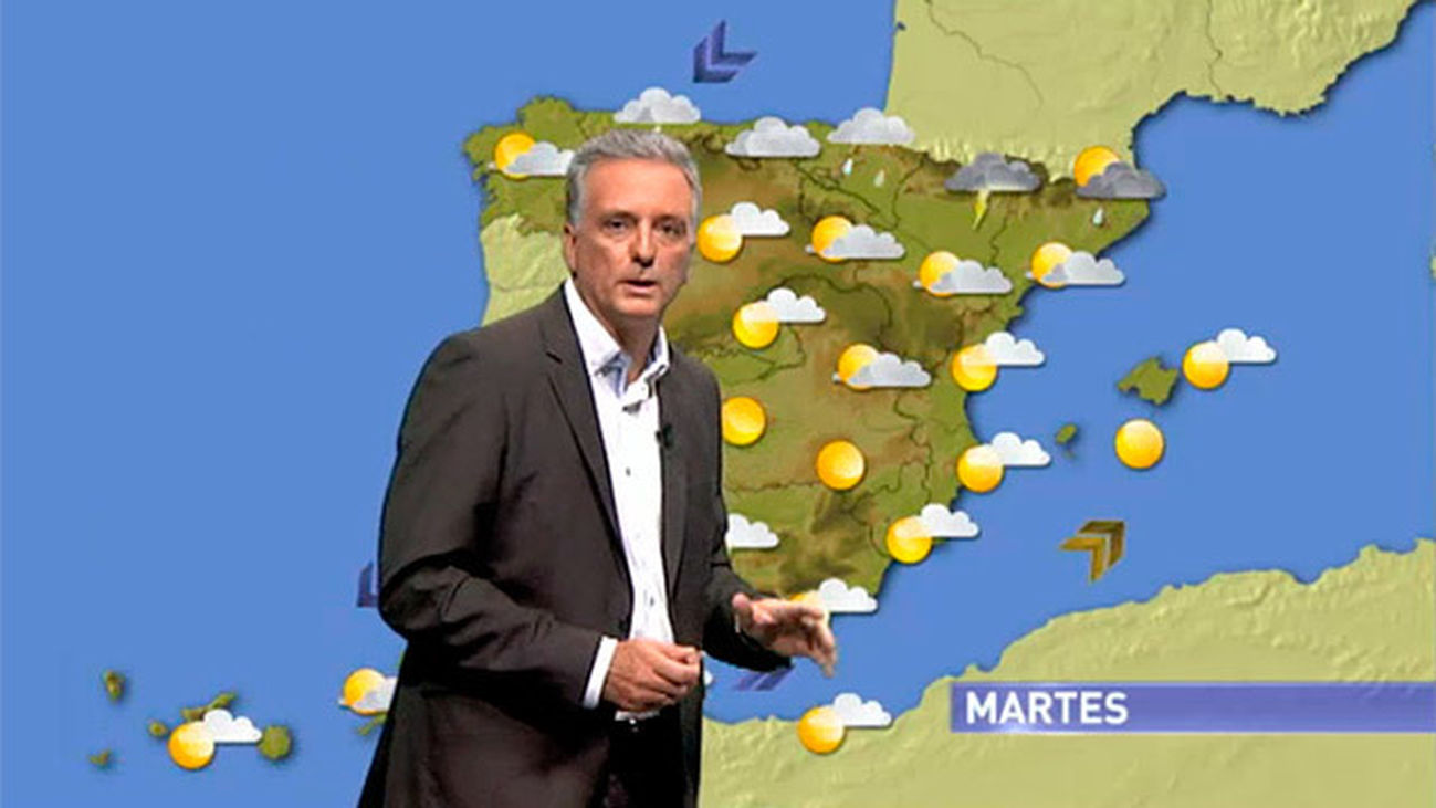 Ambiente soleado con nubes altas