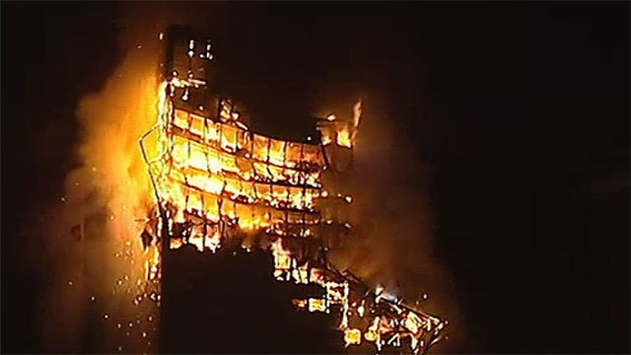 X Aniversario del incendio del edificio Windsor