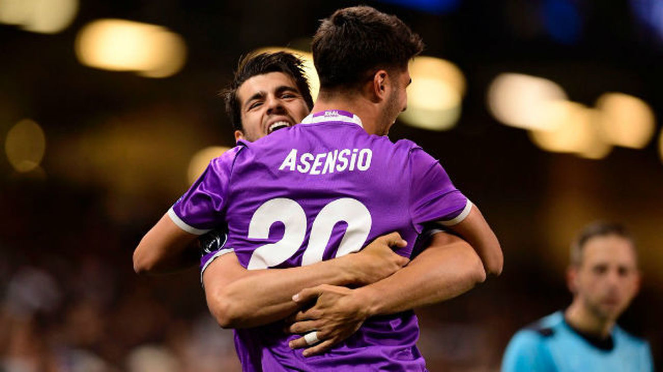 Final de la Liga de Campeones 2017. Juventus-Real Madrid: 1-4. Minuto 89, gol de Asensio
