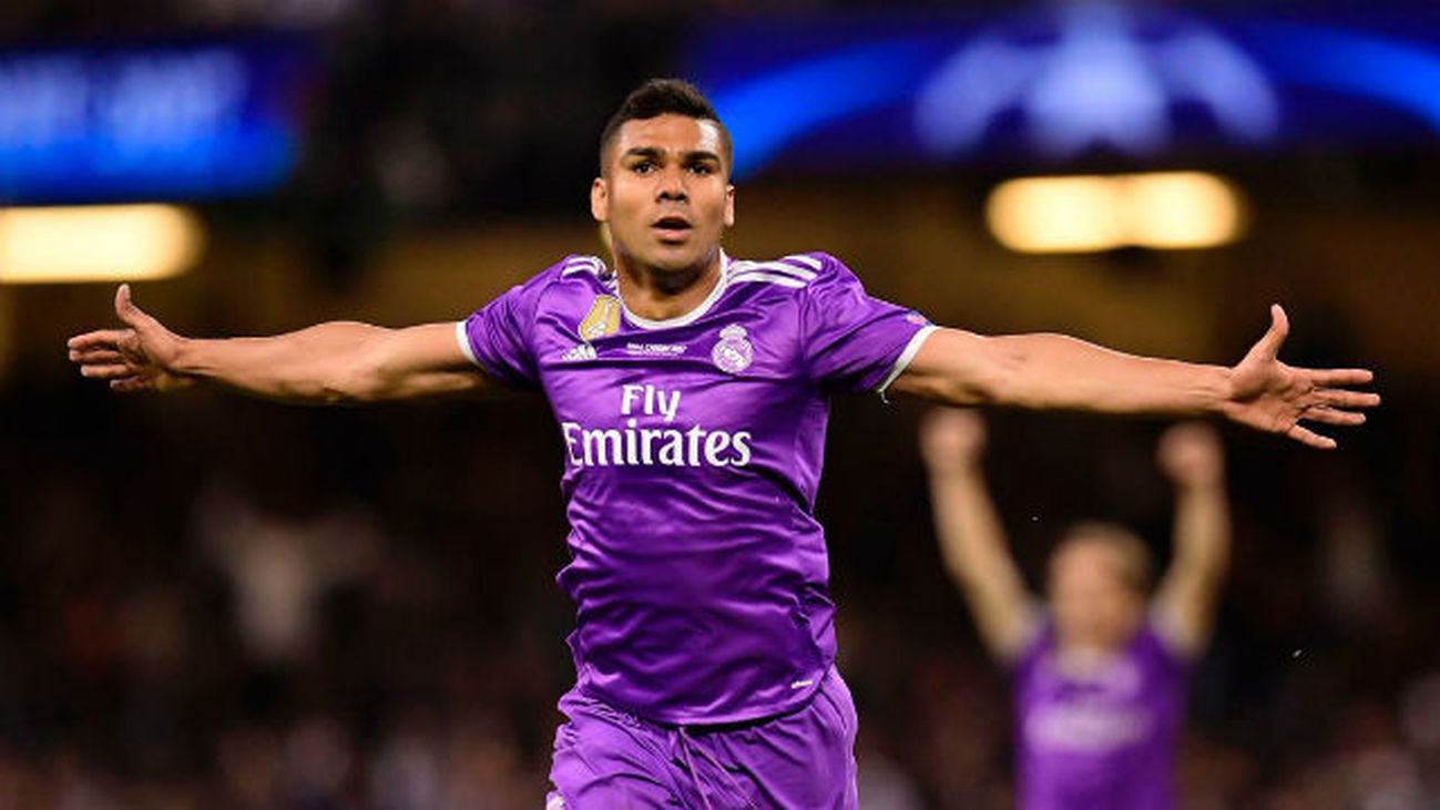 Final de la Liga de Campeones 2017. Juventus-Real Madrid: 1-2. Minuto 27, gol de Casemiro