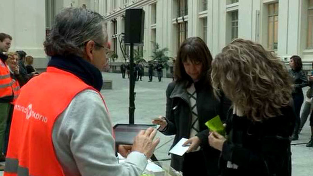 Carmena, confiesa estar especialmente preocupada por la baja participación en los concursos celebrados por el Ayuntamiento