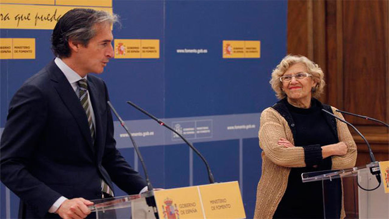 Carmena y el ministro de Fomento apuestan por un plan "nuevo" para el norte de Madrid