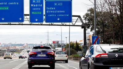 Este lunes se reducirá la velocidad a 60 km/h en la M-40 en el entorno del Nudo Supersur