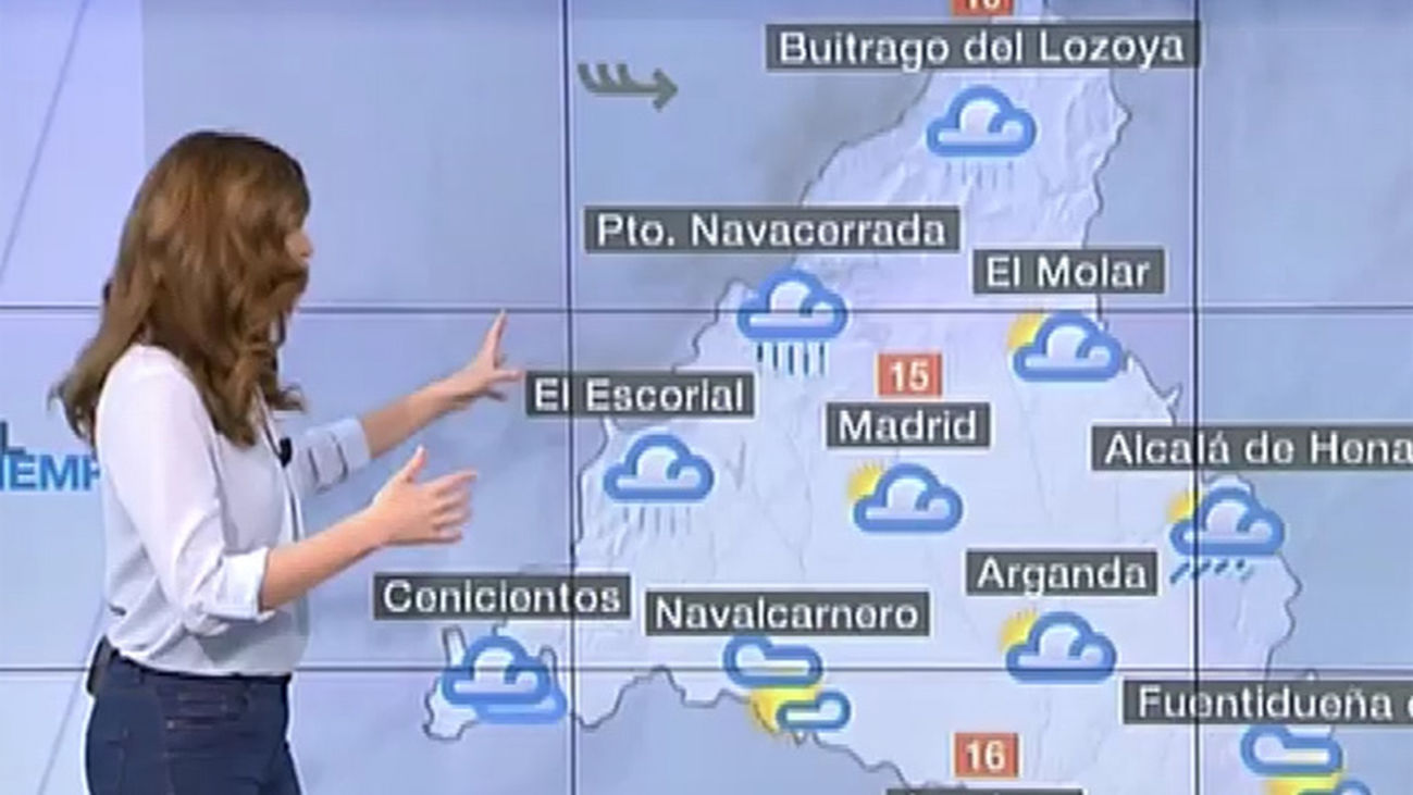 Continuamos con los chubascos, mañana cambios. Máximas 17 grados