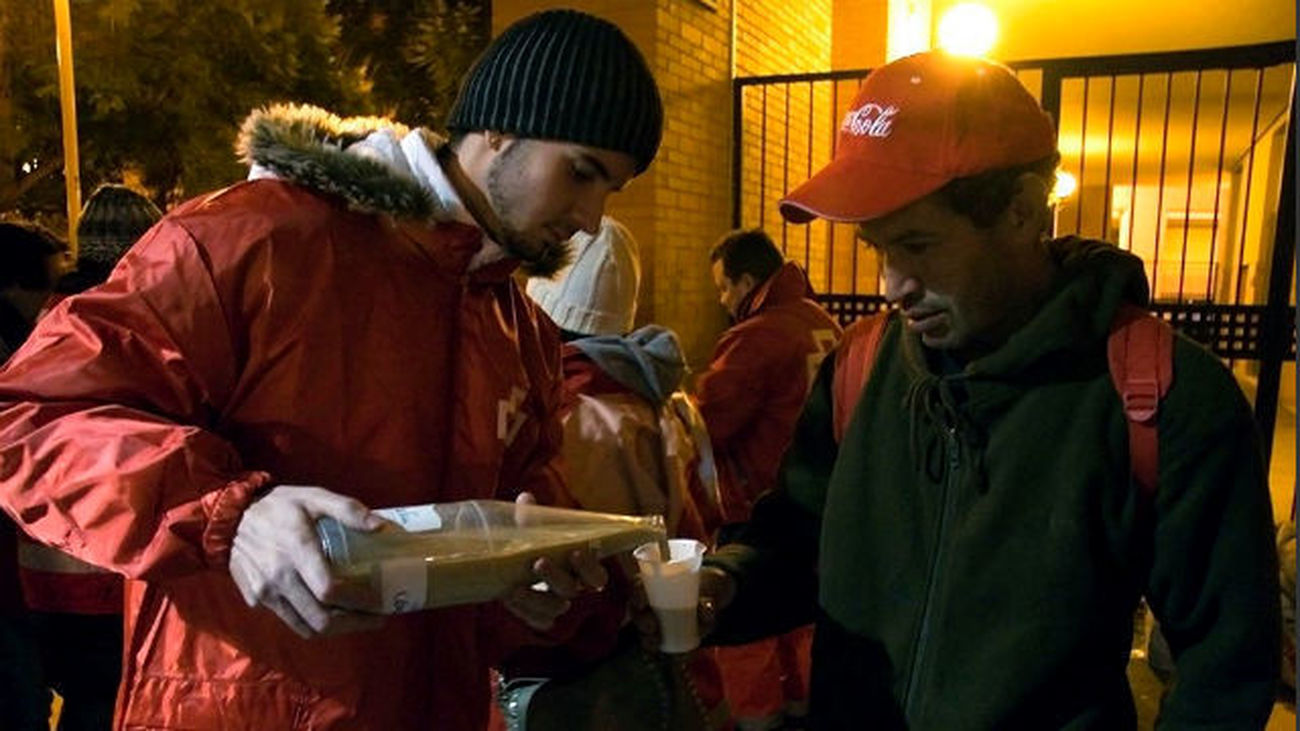 Cruz Roja en el Corredor del Henares pone en marcha el protocolo de frío para los sin techo