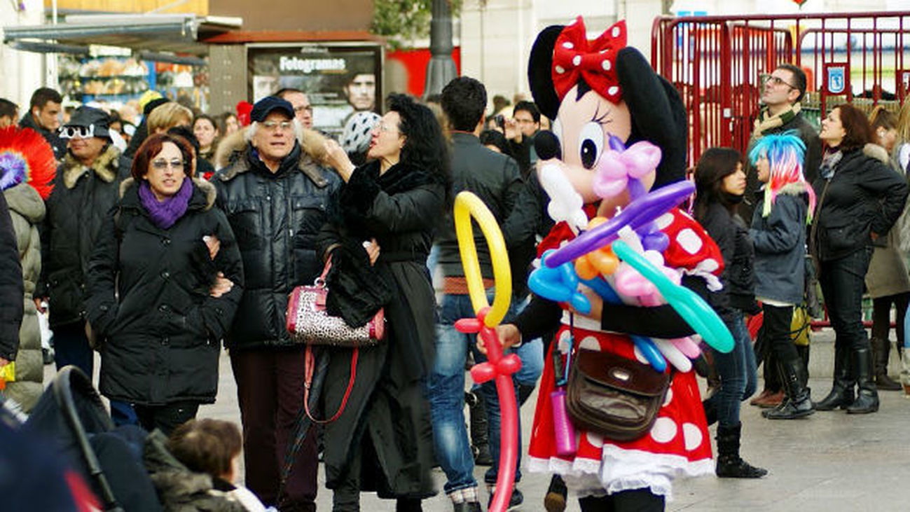 Detenidas dos 'Minnies' por robar a turistas en la Puerta del Sol