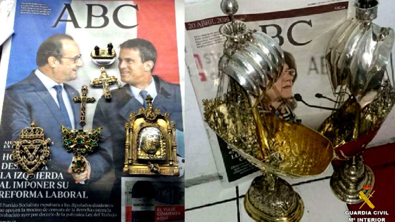 Detenidos dos restauradores por 'secuestrar' joyas a anticuarios y exigir rescate