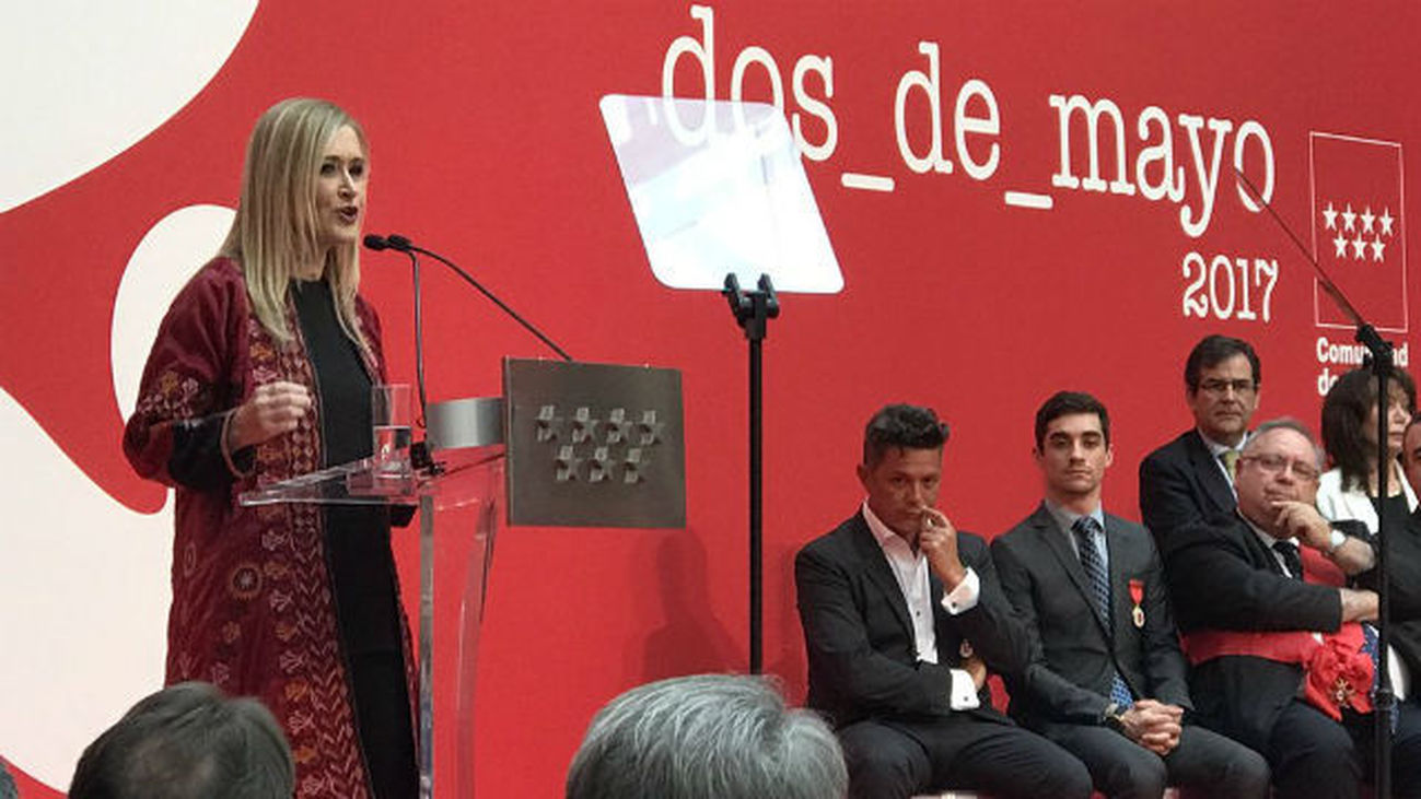 Discurso de Cristina Cifuentes con motivo del Dos de Mayo