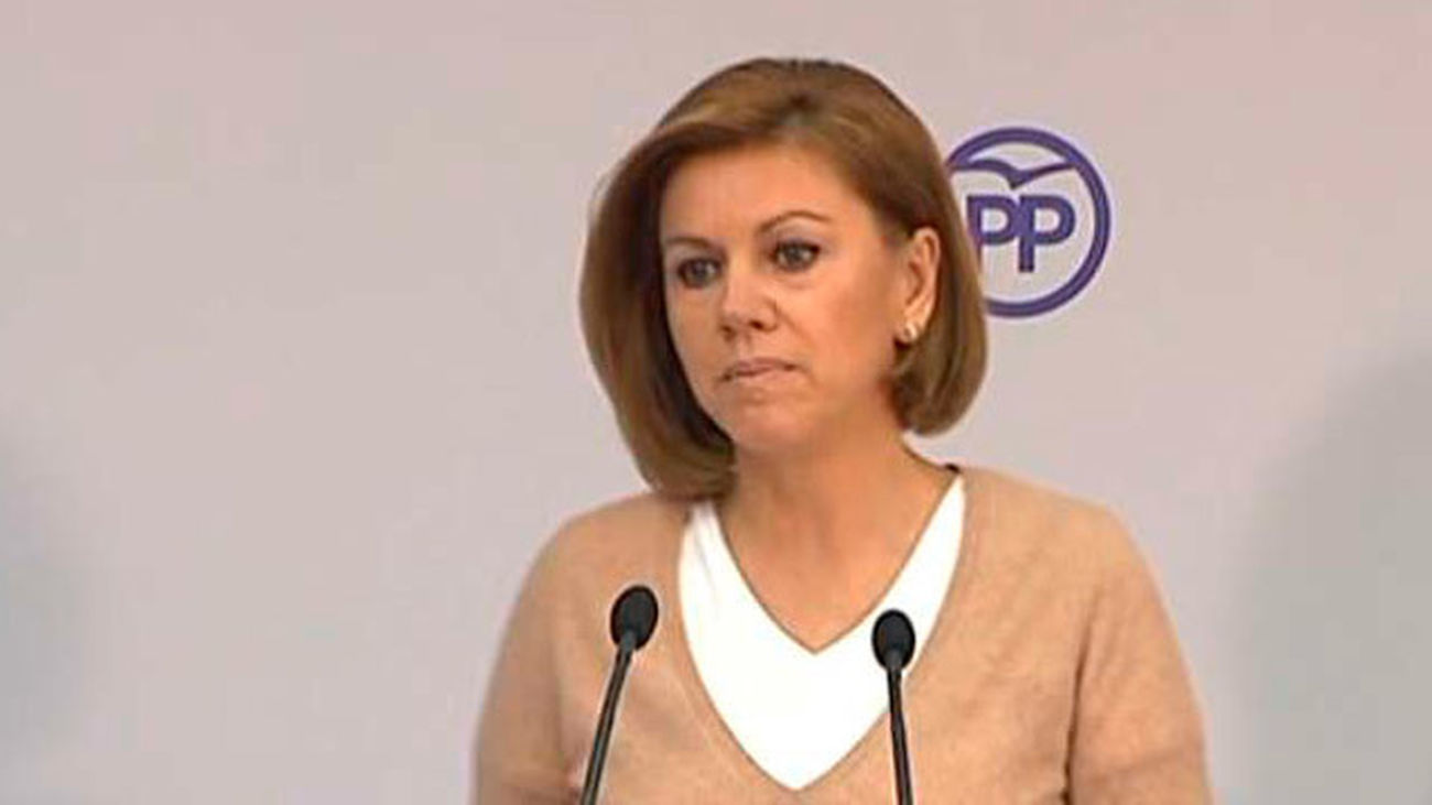 Dolores Cospedal echa en cara al líder del PSOE que se ha negado a dialogar con los 'populares' hasta en 17 ocasiones