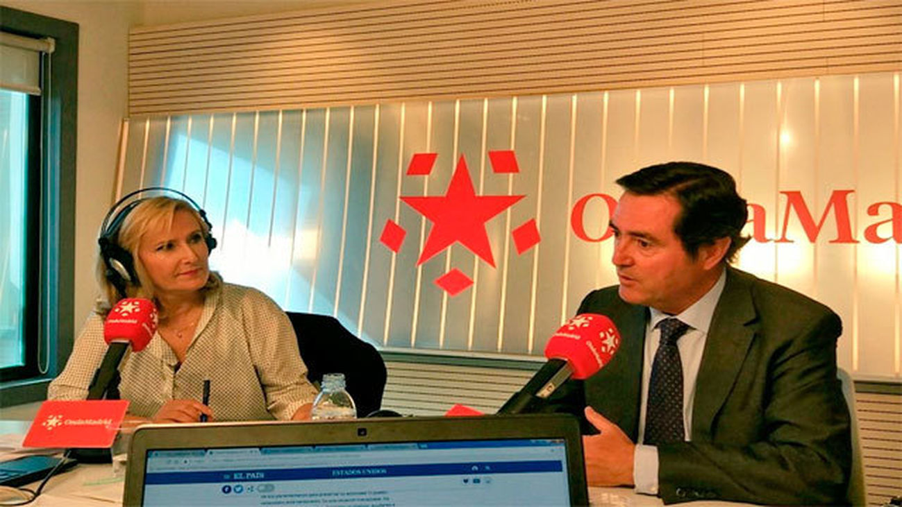 Entrevista a Antonio Garamendi, presidente de Cepyme