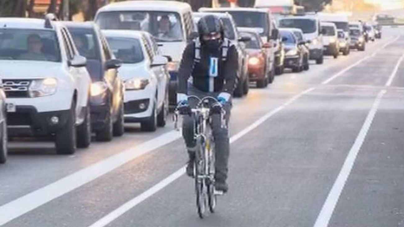 Entrevista Pablo Carrascón, portavoz de 'Madrid Ciclista', sobre el rediseño del carril bici de la calle de Toledo por peligros