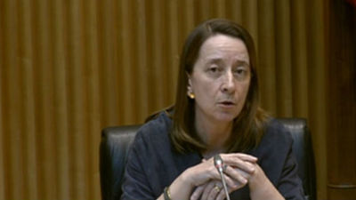 Entrevista a Concepcion Talón, presidenta de la Asociación de Fiscales, sobre la dimisión de Moix