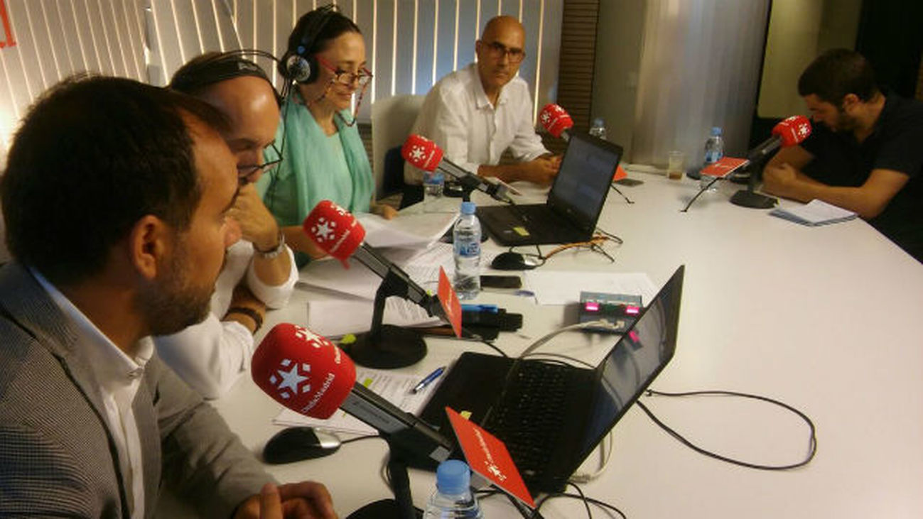 Entrevista a Javier Orcaray (112), José Ignacio Becerril (Emergencias Madrid) y Andrés Serrano (Policía Municipal)