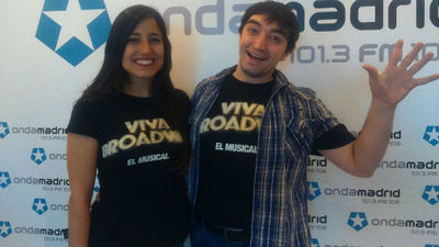 Entrevista a Roberto Saiz e Idaira Fernández del musical 'Viva Broadway'