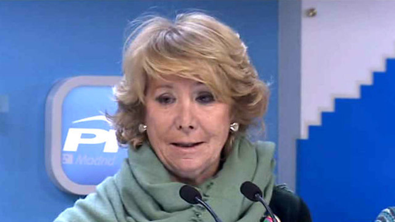 Esperanza Aguirre pone en marcha la maquinaria electoral