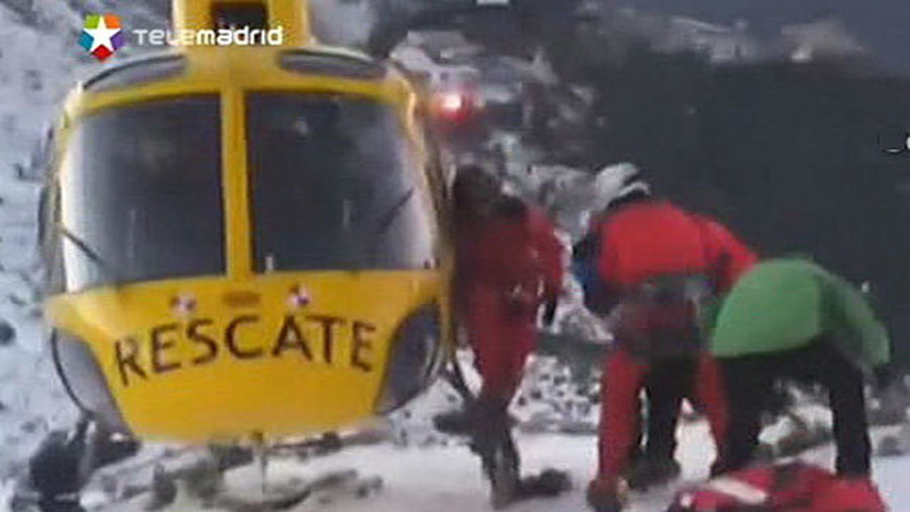 Fin de semana accidentado en la sierra de Madrid. Cinco personas rescatadas por el Grupo Rescate en Altura
