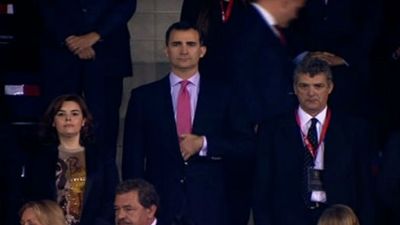 La Fiscalía ve delito contra el Rey y España por la pitada al himno en la final de Copa