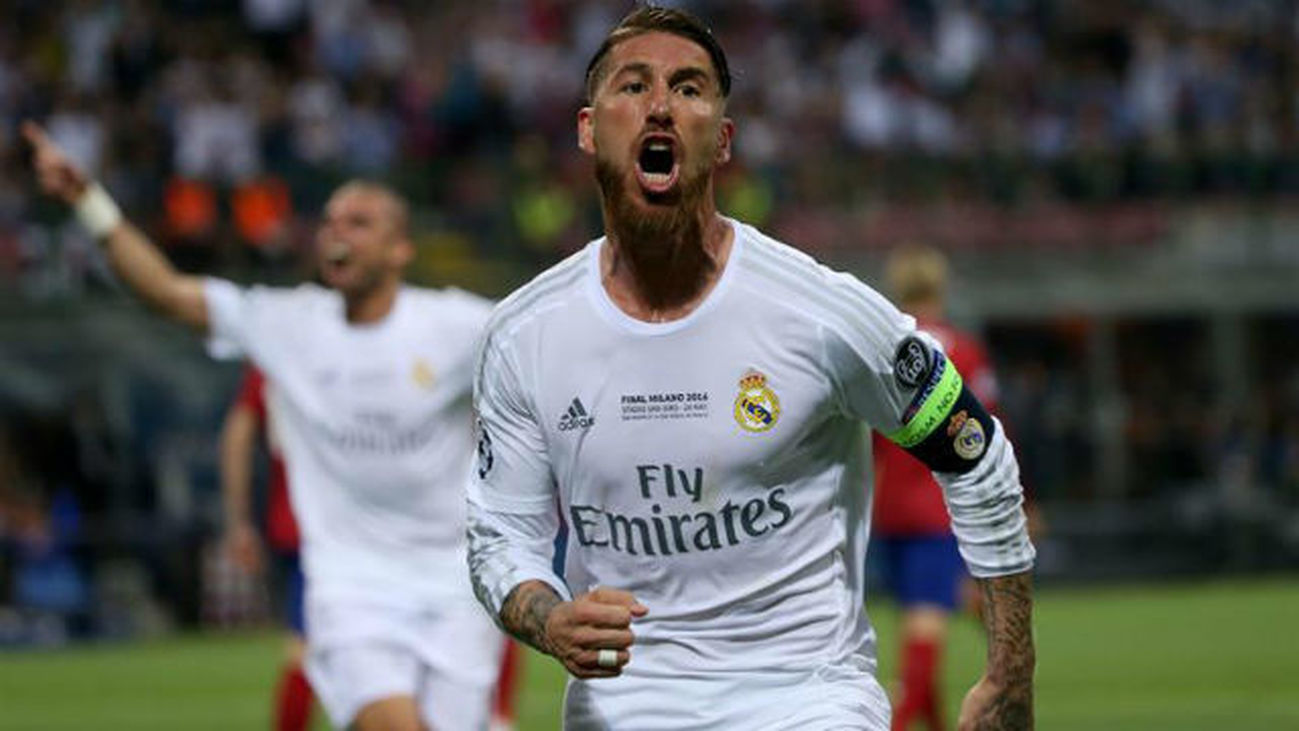 Gol de Sergio Ramos (1-0)