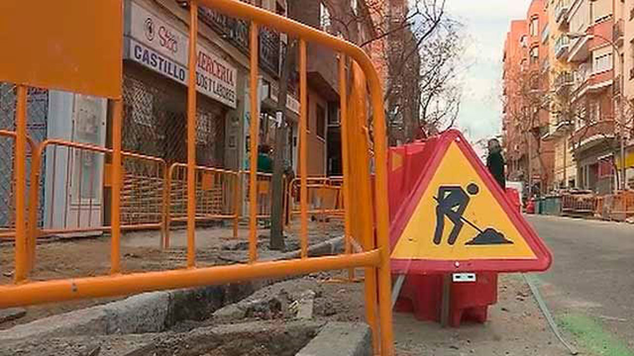 Gymkana por obras en García Paredes