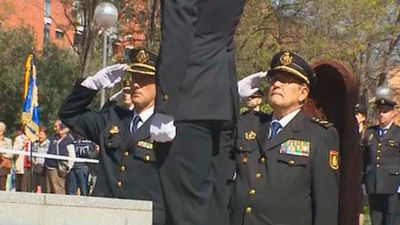 Homenaje en Leganés al agente de los Geo que falleció en el atentado del 11M