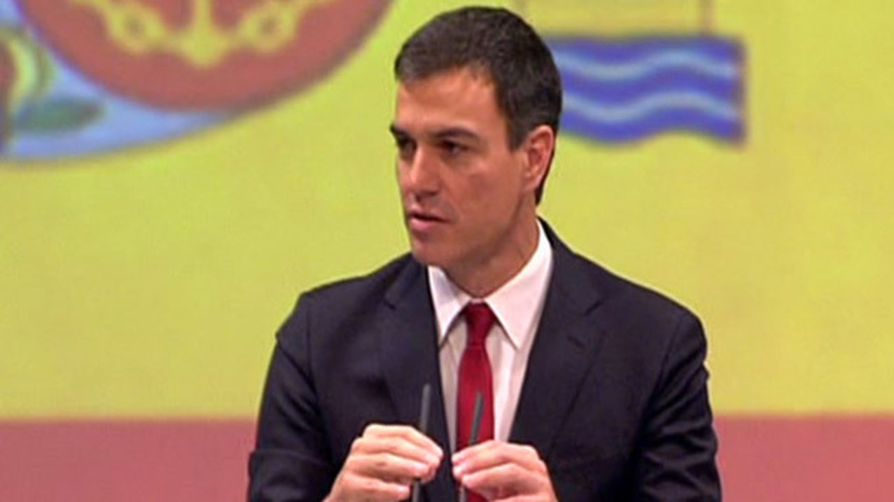 Imagen de unidad y cierre de filas en torno a Pedro Sánchez para su candidatura a las generales