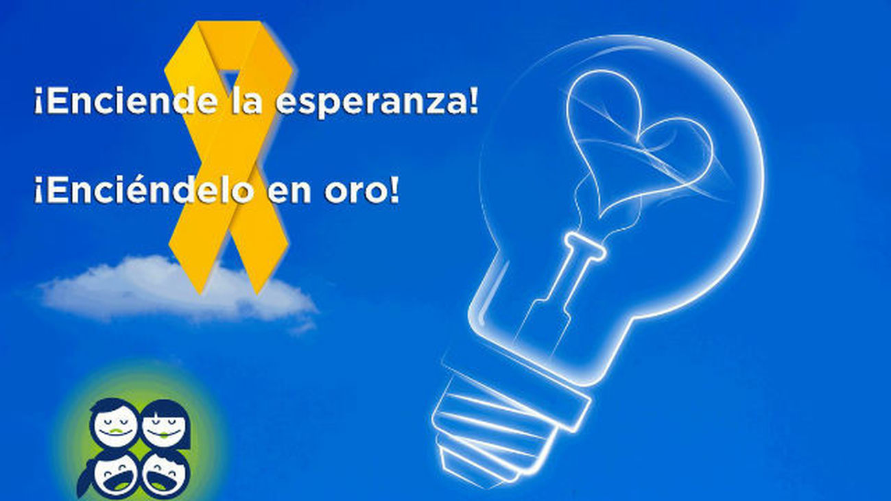 Impulsan la campaña 'Enciende la Esperanza! Enciéndelo en Oro!' para sensibilizar del cáncer infantil